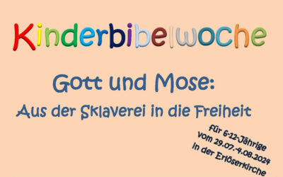 Kinderbibelwoche 2024